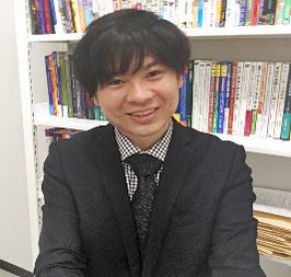 研究室にて