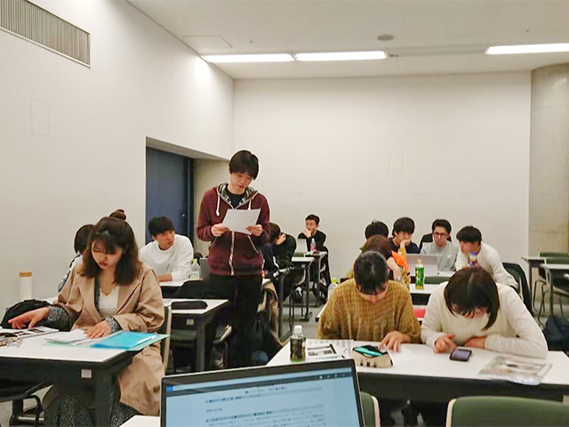 政経学部 法律政治学科3年 酒井 孝介